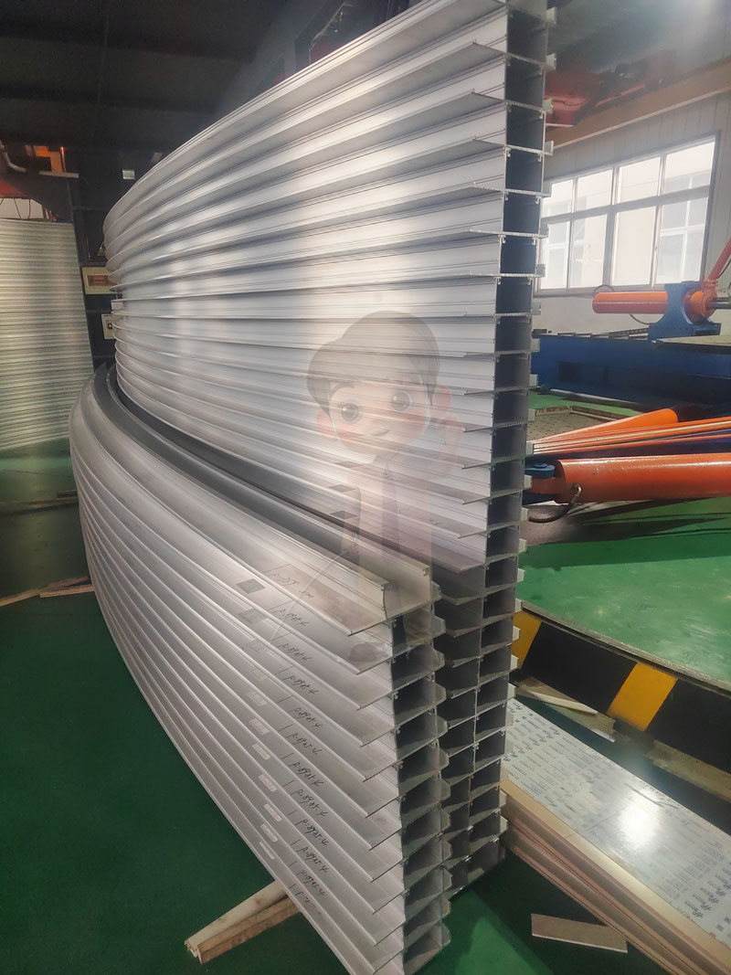 單元式幕型材拉彎 單元式幕型材拉彎